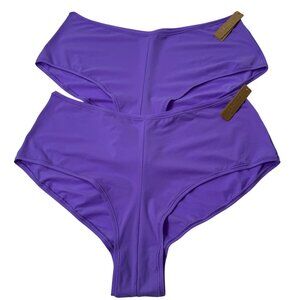 SKIMS Fits Everybody Hipster Lot of 2 Ultra Violet 4X